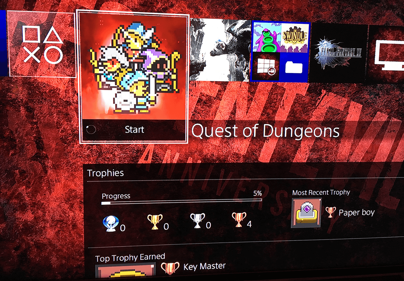 Quest of Dungeons on PlayStation 4