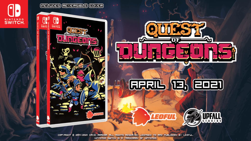 Quest of Dungeons Nintendo Switch Physical