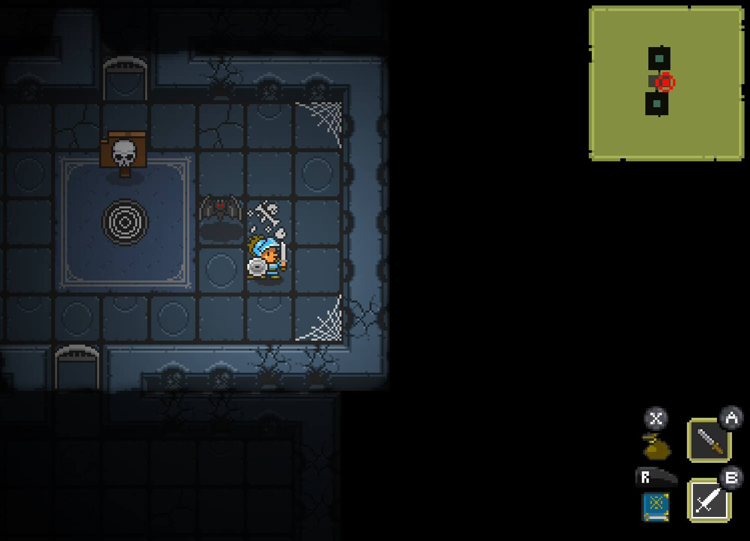 Quest of Dungeons CRT filter off