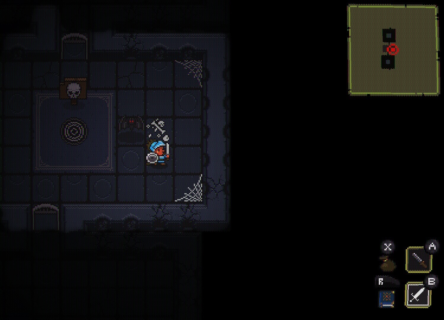 Quest of Dungeons CRT Filter On